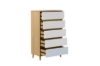 Picture of RENO 5-Drawer Tallboy (Solid Wood Legs)
