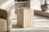Picture of GRAYSON H60.5 Solid Teak Wood Pedestal Stand/Side Table