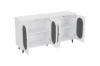 Picture of FIVEN 4-Door Buffet/Storage Cabinet (White)