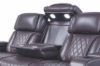 Picture of VOLT Air Leather Dual Motor Power Reclining Sofa Range with Cup Holders & Storage & USB Port & Wireless Charging & LED Lighting (Brown)
