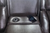 Picture of VOLT Air Leather Dual Motor Power Reclining Sofa Range with Cup Holders & Storage & USB Port & Wireless Charging & LED Lighting (Brown)