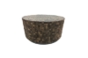 Picture of HAMTON D93 Coconut Chip Round Coffee Table with Gamelina Wood Base