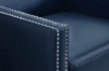Picture of [FLOOR MODEL CLEARANCE] ABBEY Arm Chair (Navy Blue)ABBEY Arm Chair (Navy Blue)