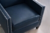Picture of [FLOOR MODEL CLEARANCE] ABBEY Arm Chair (Navy Blue)ABBEY Arm Chair (Navy Blue)