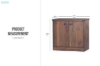 Picture of [FLOOR MODEL CLEARANCE]BURNEI 2-Door Storage Cabinet/Sideboard