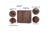 Picture of [FLOOR MODEL CLEARANCE]BURNEI 2-Door Storage Cabinet/Sideboard