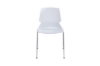 Picture of [FLOOR MODEL CLEARANCE]EVOLVE Stackable Dining/Visitor Chair (White)