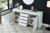 Picture of [FLOOR MODEL CLEARANCE]GRAINY 170 2-Door 3-Drawer High Gloss Buffet with LED Lights