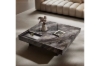 Picture of [FLOOR MODEL CLEARANCE] GRAVITY Sintered Stone Top Coffee Table (Dark Color)