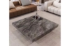Picture of [FLOOR MODEL CLEARANCE] GRAVITY Sintered Stone Top Coffee Table (Dark Color)