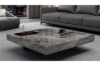 Picture of [FLOOR MODEL CLEARANCE] GRAVITY Sintered Stone Top Coffee Table (Dark Color)