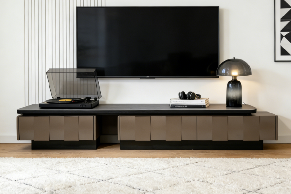 Picture of [FLOOR MODEL CLEARANCE]LUSTER 220–260 3-Drawer Extension TV Unit
