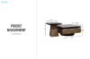 Picture of [FLOOR MODEL CLEARANCE]LUSTER 2-Drawer Coffee Table Set