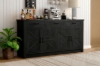 Picture of [FLOOR MODEL CLEARANCE]MORTI 165 4-Door Buffet (Black)