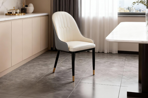 Picture of [FLOOR MODEL CLEARANCE]ORBIT Dining Chair (Beige & Grey)
