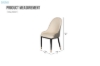 Picture of [FLOOR MODEL CLEARANCE]ORBIT Dining Chair (Beige & Grey)