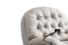 Picture of [FLOOR MODEL CLEARANCE] SANO 360° Swivel Manual Recliner Lounge Chair with Mobile Holder (Beige)