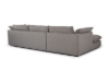 Picture of [FLOOR MODEL CLEARANCE] SERENA Feather-Filled Sectional Fabric Sofa - Chaise Facing Left