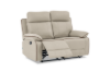 Picture of [FLOOR MODEL CLEARANCE]SORIANO Air Leather Manual  2 Seat Recliner Sofa  (Greige)