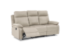 Picture of [FLOOR MODEL CLEARANCE]SORIANO Air Leather Manual  2 Seat Recliner Sofa  (Greige)