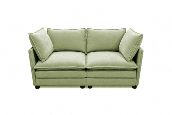 Picture of MELLOW Modular Sectional Sofa Range (Sage Green) - 2PC Combo Set (LAF Aamchair + RAF Armchair)