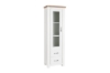 Picture of BRAMPTON 190x60cm 1-Door 2-Drawer Solid Wood Display Cabinet