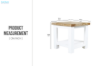 Picture of BRAMPTON Solid Wood Side Table