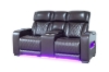 Picture of VOLT Air Leather Dual Motor Power Reclining Sofa Range (Brown) - 3RRC+2RRC Sofa Set