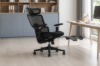 Picture of FLEXO Pro Height Adjustable Mesh Office Chair with Adjustable Headrest & Backrest, 5D Armrests and Seat Slider (Dark)