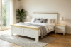 Picture of BRAMPTON Solid Wood Bedframe in Queen/King Size