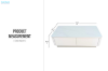 Picture of AVEN 130 4-Drawer Engineered Stone Top Coffee Table