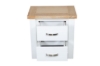 Picture of BRAMPTON 2-Drawer Solid Wood Bedside Table