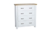 Picture of BRAMPTON 4-Drawer Solid Wood Tallboy