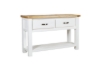 Picture of BRAMPTON 2-Drawer Solid Wood Console Table with Shelf