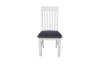 Picture of BRAMPTON 180 7PC Solid Wood Dining Set with Fabric Seat Chairs
