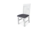 Picture of BRAMPTON 180 7PC Solid Wood Dining Set with Fabric Seat Chairs