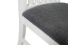 Picture of BRAMPTON 180 7PC Solid Wood Dining Set with Fabric Seat Chairs