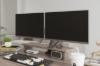 Picture of Moss  Gas Spring Dual Monitors Arm (Black)