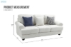 Picture of WESTBROOK Fabric Sofa Range - 3 Seater