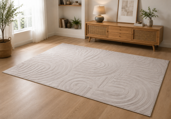 Picture of AVELIN 230x160/300x200 Curved Line Rug