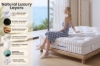 Picture of ELYREST Handcrafted Cotton-Linen Fabric Mini Pocket Spring Mattress with Natural Horsehair, Cashmere, Camel Wool & Soybean Fibre in Queen Size