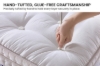 Picture of ELYREST Handcrafted Cotton-Linen Fabric Mini Pocket Spring Mattress with Natural Horsehair, Cashmere, Camel Wool & Soybean Fibre in Queen Size