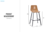 Picture of LIRO Bar Chair with Footrest