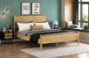 Picture of HARPER Solid Wood Bed Frame in Double/Queen/King Size