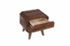 Picture of WALCOTT 2-Drawer Solid Walnut Veneer Bedside Table