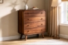 Picture of WALCOTT 4-Drawer Solid Walnut Veneer Tallboy