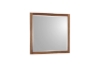 Picture of WALNOVA 6-Drawer Solid Walnut Veneer Dresser With Mirror