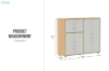 Picture of KAIRA 6-Door Kids Wardrobe/Storage Cabinet