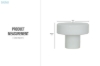 Picture of BELL191 Glass Table Lamp