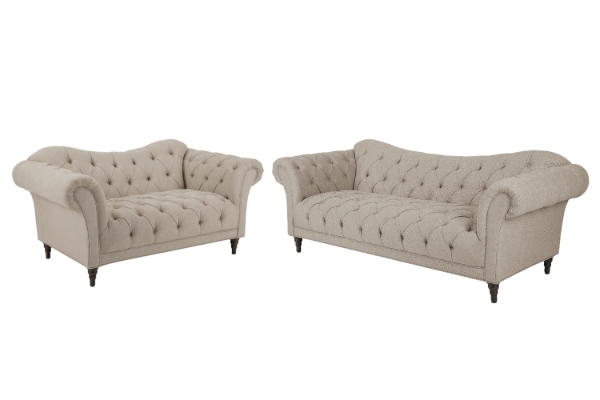 Picture of MARSALA Chesterfield Tufted  Sofa  - 3.5+2.5 Set
